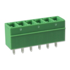 【CTB93VE/6】PLUGGABLE TERM BLK 6WAY 3.81MM MALE PCB