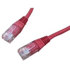 【PS11040】PATCH LEAD CAT 5E 0.5M RED