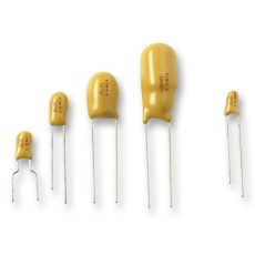 【489D225X0025B6VE3】CAP TANT 2.2UF 25V RAD