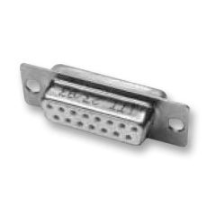 【DA-15S-A197】CONNECTOR SOLDER CUP SOCKET 15 WAY