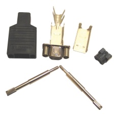 【MDSM-9SC-Z11-VS1】CONNECTOR MICRO D 9WAY SOCKET