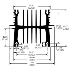 【0S509-140-U】HEAT SINK MAX CLIP - STANDARD 140MM