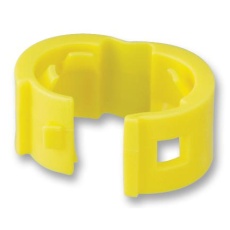 【PCBANDYL-Q】CABLE CLIP PATCH CORD YELLOW PK25