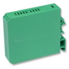 【CVB225/KIT】BOX DIN GREEN PLASTIC 90X82X22.5MM