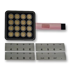 【AC3561】KEYPAD MEMBRANE 4X4 0.1A 30VDC