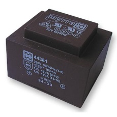【44384】TRANSFORMER 30VA 230V 2X 24V