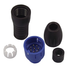 【99-9125-60-08】PLUG FREE 4-6MM BLUE 8WAY