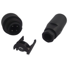 【99-4221-00-04】CIRCULAR PLUG 3+PE WAY PG9 CABLE