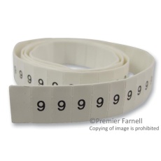 【LHS6-2TW/9】CABLE MARKER H/S 6/2 9 PK100