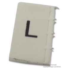 【LHS6-2TW/L】CABLE MARKER H/S 6/2 L PK100