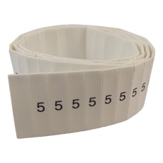 【LHS12-4TW/5】CABLE MARKER H/S 12/4 5 PK100