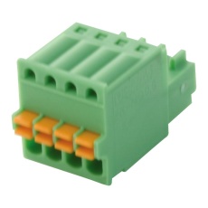 【FK-MC 0.5/4-ST-2.5】TERMINAL BLOCK PLUGGABLE 4POS 20AWG