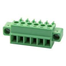 【MC 1.5/ 6-STF-3.81】TERMINAL BLOCK PLUGGABLE 6POS 16AWG