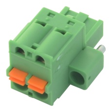 【FKC 2.5/ 2-STF-5.08】TERMINAL BLOCK PLUGGABLE 2POS 12AWG