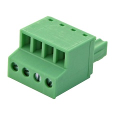 【FRONT-MC1.5/4-ST-3.81】TERMINAL BLOCK PLUGGABLE 4POS 16AWG