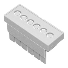 【CNMB/2/TG508P】TERMINAL GUARD PERFORATED 6 POLE M2