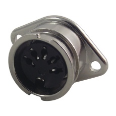【0107 05】SOCKET CHASSIS DIN BAYONET 5WAY