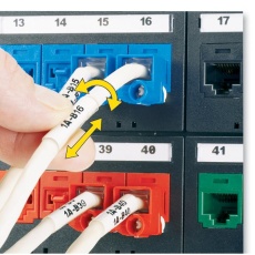 【R100X150V1C】LABEL CASS TURN-TELL 25.4X38.1MM