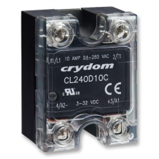 【CL240D10C】SSR IP20 280VAC/10A 3-32VDC ZC