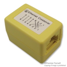 【F-ACX】COUPLER RJ45 CAT5E CROSSOVER