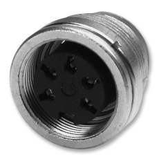 【T 3403 000】SOCKET FRONT PANEL MNT C091A 6WAY