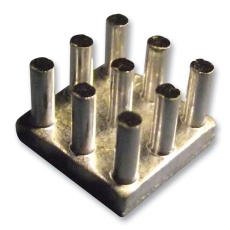 【ICK S 10 X 10 X 6.5】LED HEATSINK WITH PINS SQUARE