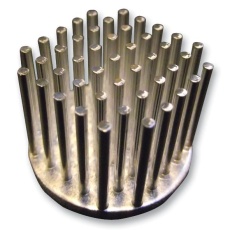 【ICK S R 28.5 X 18.5】LED HEATSINK WITH PINS ROUND