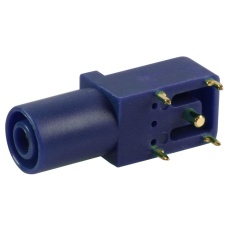 【FCR7350L】SOCKET PCB 4MM R/A S16N-PC BLUE