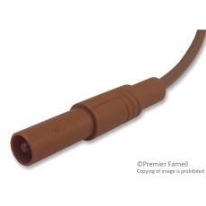 【934077105】TEST LEAD BROWN 2M 1KV 32A