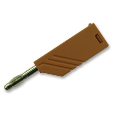 【934100105】TEST PLUG 4MM BROWN MA 1