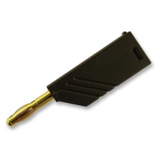 【934100700】TEST PLUG 4MM BLACK KUN