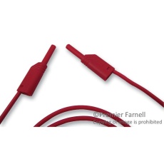 【975696701】TEST LEAD RED 1M 1KV 10A