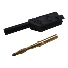 【975090700】PLUG 2MM SAFETY BLACK SEB