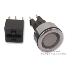 【A1PCA1X220J103】SWITCH LATCH RED BLANK 12V