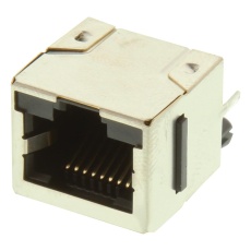 【RJHSE-3081】JACK RJ45 W/LED VERTICAL 1PORT