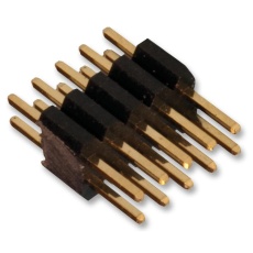 【20021111-00020T4LF】HEADER VERT 1.27MM THT 20WAY