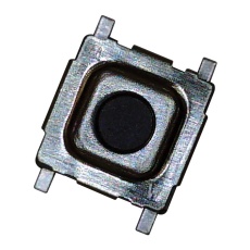 【431181015816】SWITCH 160GF 5X5MM BLK ACTUATOR SMD