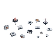 【434121050816】SWITCH 160GF 6X3.5X5MM BLK SMD