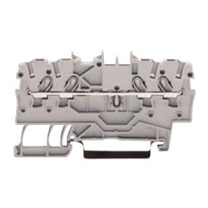 【2000-1404】TERMINAL BLOCK DIN RAIL 4POS 12AWG