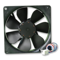 【8412N/2G-185】FAN PC W/CONN 80MM 12VDC