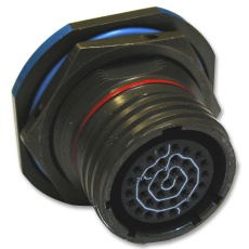 【D38999/24FG75SN-LC】CIRCULAR SIZE 21 4WAY SKT (L/C)