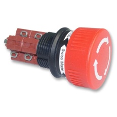 【51-259.025】SWITCH E-STOP 2CO TURN RESET SOLDER