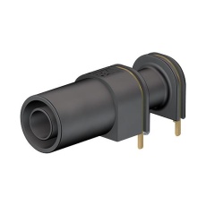 【66.9040-21】SOCKET PCB 4MM R/A BLACK