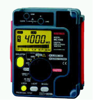【MG-1000】絶縁抵抗計(定格電圧1000V/500V/250V)