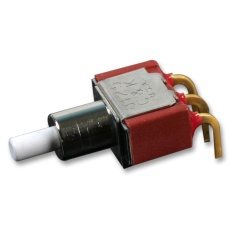 【8125-SD9-AB-E】PUSHBUTTON SWITCH SPDT ON-MOM 90ｰ