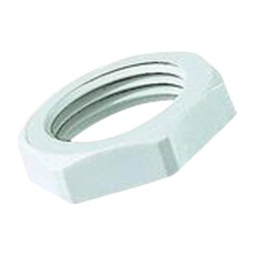 【LN207035】LOCKNUT NYLON M20 LT GREY