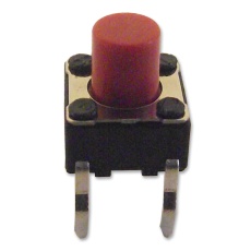 【SKHHBYA010】SWITCH TACTILE 6X6MM VERT RED