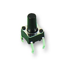 【SKHHDHA010】SWITCH TACTILE 6X6MM VERT BLK