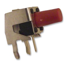 【SKHHLSA010】SWITCH TACTILE 6X6MM HORIZ RED