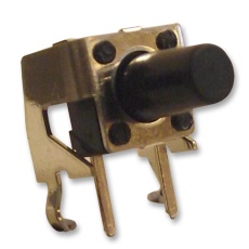 【SKHHNHA010】SWITCH TACTILE 6X6MM HORIZ BLK